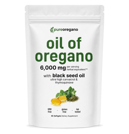 one pack of Pure Oregano oil of oregano