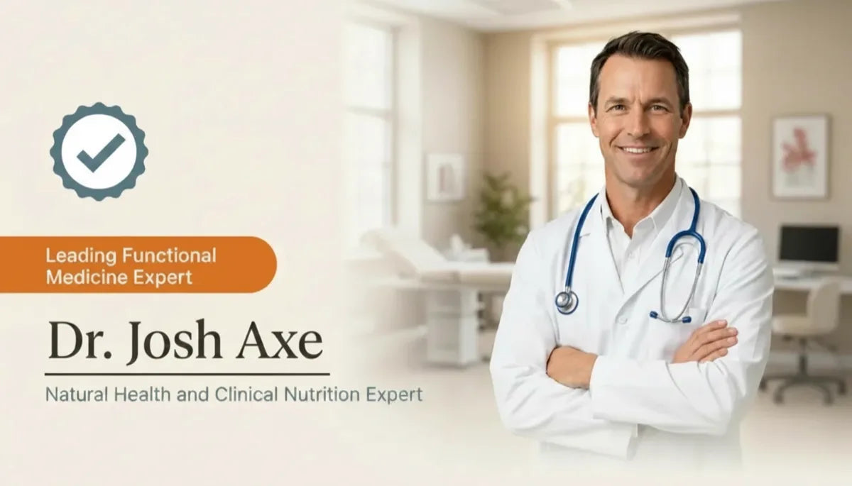 Dr. Josh Axe, Natural Health & Clinical Nutrition Expert, Leading Functional Medicine Expert.
